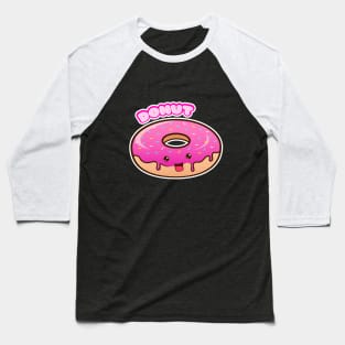 Pink Donut Baseball T-Shirt